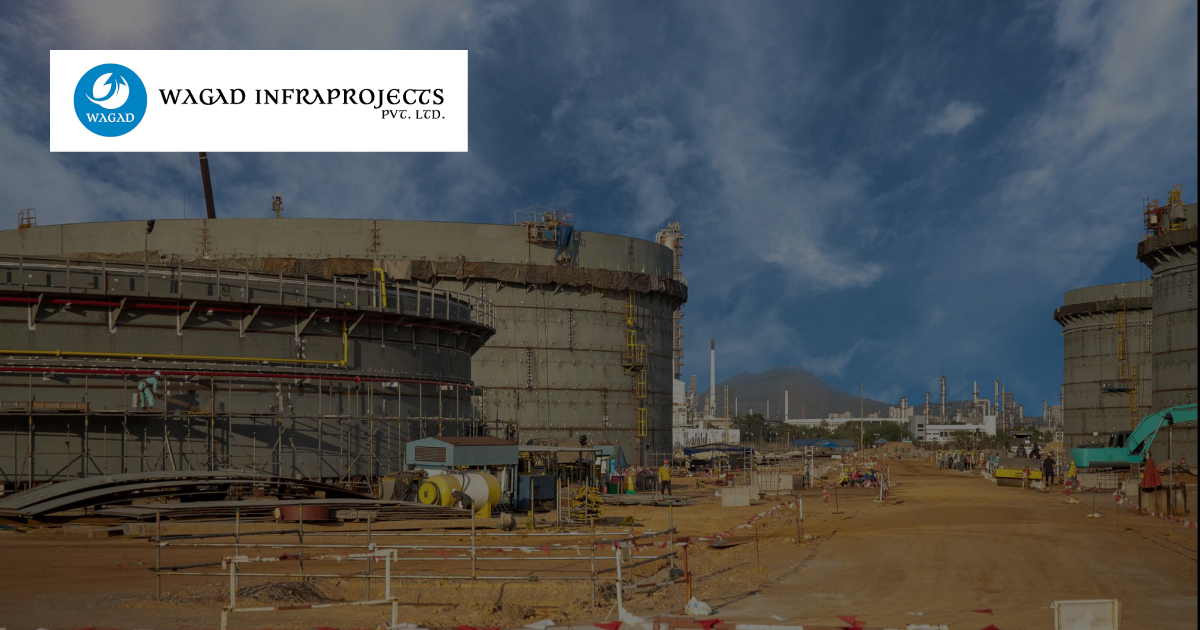 Industrial construction project by Wagad Infraprojects Pvt. Ltd.